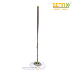 Cây lau nhà cán nhựa thân Inox Bennix BN-05N kèm bông lau