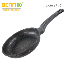 Chảo chống dính vân đá đáy từ Bennix Nano Magic size 30cm - Công nghệ Hàn Quốc