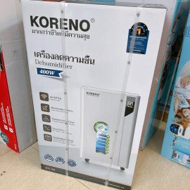 Máy hút ẩm lọc không khí Koreno Thái Lan dung tích 20L/ngày, bảo hành 24 tháng
