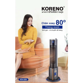 Máy sưởi gốm Ceramic Koreno Thái Lan KN-556 công suất 2200W kèm khiển từ xa