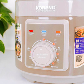 Nồi áp suất điện ruột nồi Inox 304 Koreno KN-9133 dung tích 3L công suất 700W