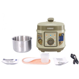 Nồi áp suất điện ruột nồi Inox 304 Koreno KN-9133 dung tích 3L công suất 700W