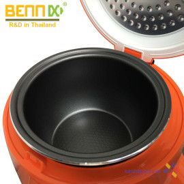 Nồi cơm điện Bennix BN-010RC dung tích 1 lít màu cam
