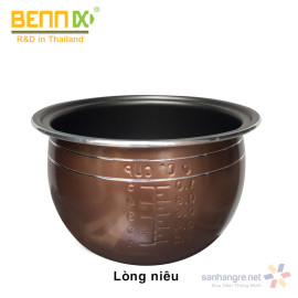 Nồi cơm điện Bennix BN-010RC dung tích 1 lít màu vàng