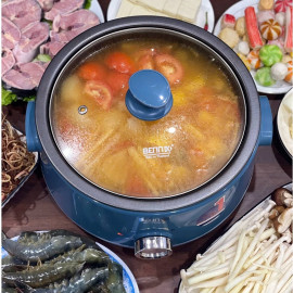 Nồi lẩu điện 5L Bennix Thái Lan BN-538EGP công suất 1500W