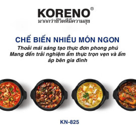 Nồi nấu chậm, kho cá, ninh xương Koreno Thái Lan 2.5L KN-825
