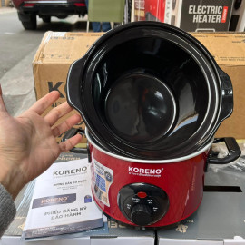 Nồi nấu chậm, kho cá, ninh xương Koreno Thái Lan 2.5L KN-825