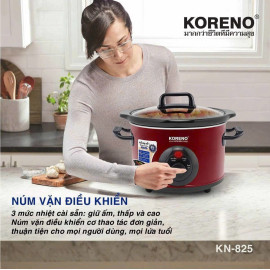 Nồi nấu chậm, kho cá, ninh xương Koreno Thái Lan 2.5L KN-825