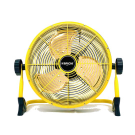 Quạt tích điện Korichi KRC-6314 cánh 14 inch, pin Lithium-ion 12000mAh