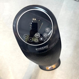 Quạt sưởi gốm Ceramic Koreno KN-555 công suất 2200W kèm khiển từ xa