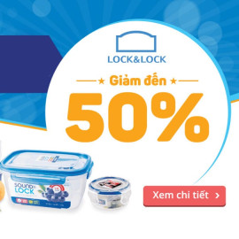 Giảm tới 50% Lock&lock, Glasslock