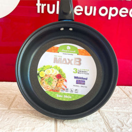 Chảo Inox 304 chống dính 3 đáy Elmich Smartcook MaxB SM-3766 size 20cm