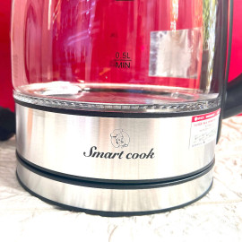 Ấm đun nước siêu tốc thủy tinh Smartcook ICS-3859 công suất 1850W, bảo hành 12 tháng