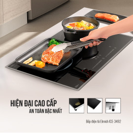 Bếp điện từ đôi Elmich ICE-3492 công nghệ Inverter xuất xứ Malaysia bảo hành 24 tháng