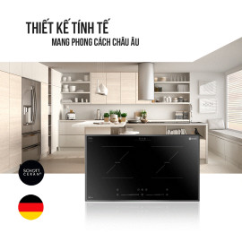 Bếp điện từ đôi Elmich ICE-3492 công nghệ Inverter xuất xứ Malaysia bảo hành 24 tháng