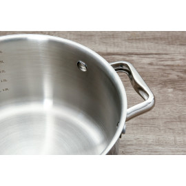 Nồi inox 304 liền khối Elmich Trimax ECO size 20cm, bảo hành 10 năm