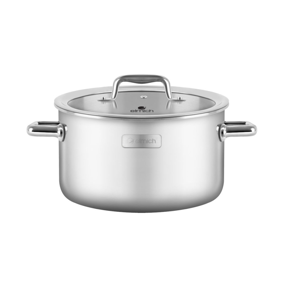 Nồi inox 304 liền khối Elmich Trimax ECO size 18cm, bảo hành 10 năm