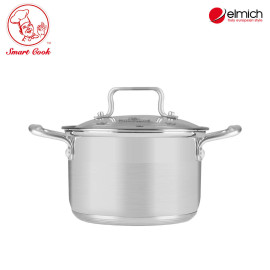 Bộ nồi Inox cao cấp 5 đáy Smartcook SMR3 dùng bếp từ size 16,20,24cm