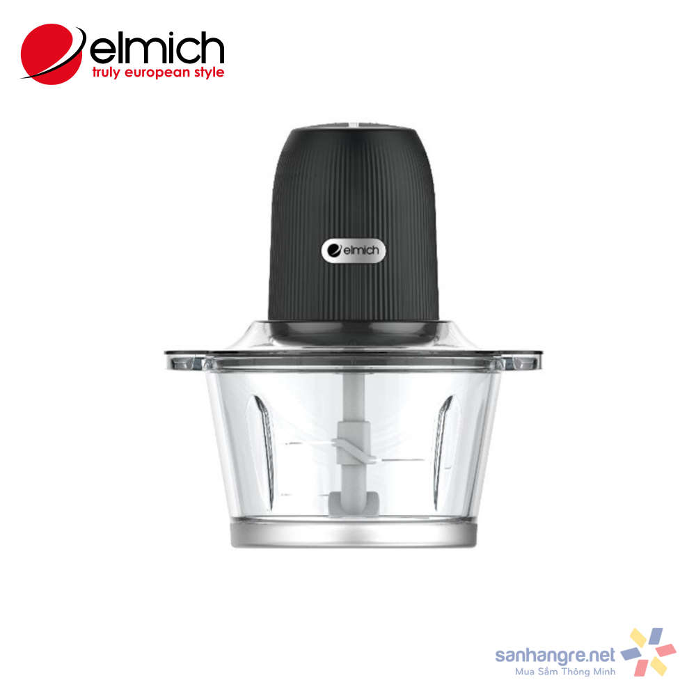 Máy xay thịt cối thủy tinh 2 lít Elmich EL-0806 bảo hành 12 tháng