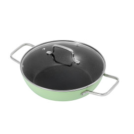 Nồi lẩu chống dính vân đá Elmich El-5553GY28 size 28cm, bảo hành 2 năm