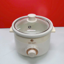 Nồi nấu chậm 2L Elmich SCE-8525 bảo hành 24 tháng - 3 chế độ nấu cháo, hầm, ninh