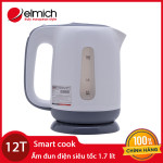 Ấm siêu tốc Elmich Smartcook KES-0695 công suất 1850W dung tích 1.7L hàng chính hãng, bảo hành 12 tháng