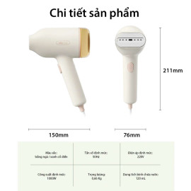 Bàn ủi hơi nước cầm tay Bear GTJ-B10S1 công suất 1000W