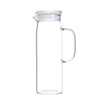 Bình nước thủy tinh chịu nhiệt Borosilicate Metro Glass 1500ml nắp thủy tinh