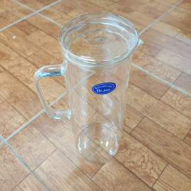 Bình nước thủy tinh chịu nhiệt Borosilicate Metro Glass 1500ml nắp thủy tinh