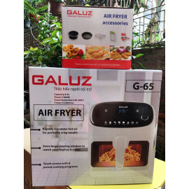 Nồi chiên không dầu điện tử Galuz G65 dung tích 5.5 lít công suất 1800W bảo hành 18 tháng