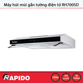 Máy hút mùi Rapido RH700SD điều khiển điện tử - Chính hãng bảo hành 36 tháng