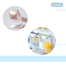 Bình nhựa đựng nước cao cấp Inochi Biwa dung tích 1.2 lít hàng xuất Nhật