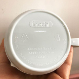 Set 2 cốc cao uống nước trẻ em Inochi Amori dung tích 350ml hàng xuất Nhật