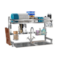 Kệ chén bát Inox 304 trên bồn rửa thông minh Kalpen size 85cm hàng chuẩn Đức