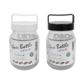 Lọ thủy tinh có quai xách Echo Japan 450ml hàng Nh..