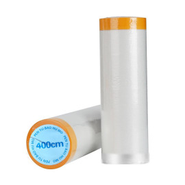 Màng bọc nilon che bụi đa năng 4x10m KM 4795 keo dính 1 đầu hàng Nhật