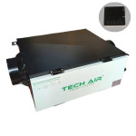 Máy cấp khí tươi Tech Air lưu lượng 350m3/h 4 cấp lọc PM2.5, Hepa khiển APP