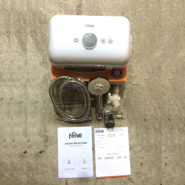 Máy nước nóng FERROLI RITA FS-4.5 DE 4500W đa nhiệm, chống giật, hiển thị nhiệt độ