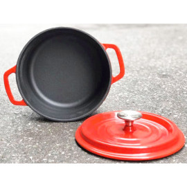 Nồi gang đúc tráng men chống dính Rapido 20cm dùng bếp từ - Bảo hành 12 tháng