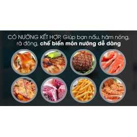 Lò vi sóng có nướng Panasonic Inverter NN-GD37HBYUE công suất 1000W dung tích 23L