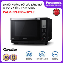 Lò hấp nướng đối lưu có vi sóng đa năng 27 lít Panasonic PALM-NN-DS596BYUE 1200W