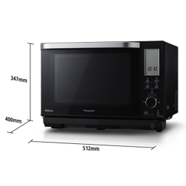 Lò hấp nướng đối lưu có vi sóng đa năng 27 lít Panasonic PALM-NN-DS596BYUE 1200W