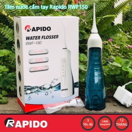 Tăm nước cầm tay Rapido RWF150 hàng chính hãng - Bảo hành 12 tháng