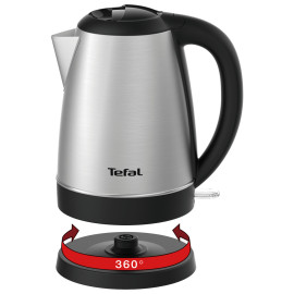 Ấm siêu tốc Inox 304 Tefal KI800D68 1.7L công suất 1800W bảo hành 24 tháng