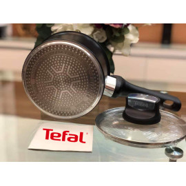 Quánh chống dính 16cm Tefal Expertise C6202272 vung kính dùng bếp từ, xuất xứ Pháp
