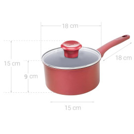 Quánh chống dính đáy từ Tefal So Chef G1352395 size 18cm - Hàng chính hãng