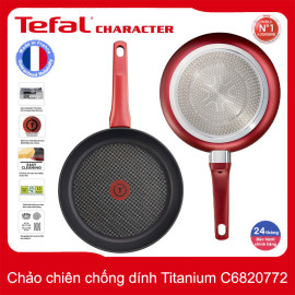 Chảo chống dính đáy từ nhập khẩu Pháp Tefal Character 21cm C6820275 - Hàng chính hãng