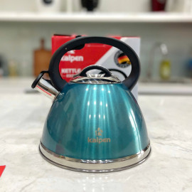 Ấm đun nước Inox 304 cao cấp Kalpen KK03 dung tích 3L dùng bếp từ chuẩn Đức