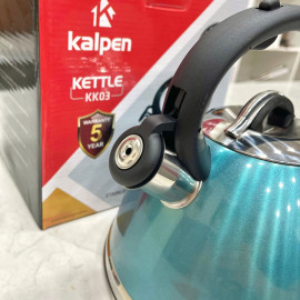 Ấm đun nước Inox 304 cao cấp Kalpen KK03 dung tích 3L dùng bếp từ chuẩn Đức