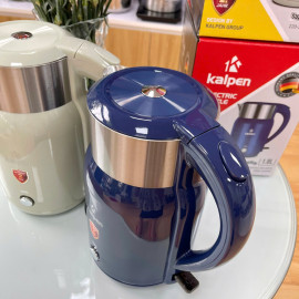 Ấm siêu tốc Inox 304 Kalpen 2200W dung tích 1.8L ủ ấm KK68, chuẩn Đức